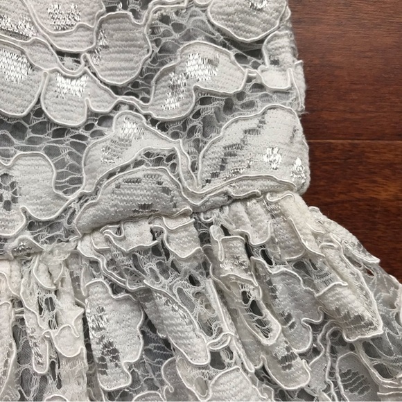 Pink & Violet Lace and Jersey Knit Dress, Size 6X - Picture 5 of 12